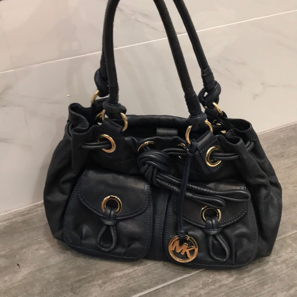 Michael Kors Purse-Dark Navy